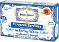 Santo Amaro Authentic European Sardines in Water - Pure, Hand-Packed