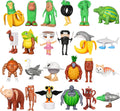 24 Pcs Italian Brainrot Toys Action Figures Set - Collector Friendly