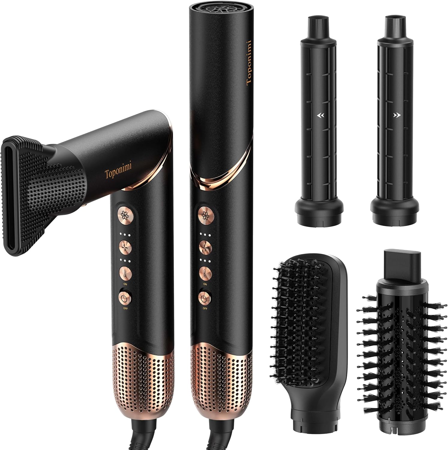 5-in-1 High Speed Hair Styler - Frizz-Free Magic Curler