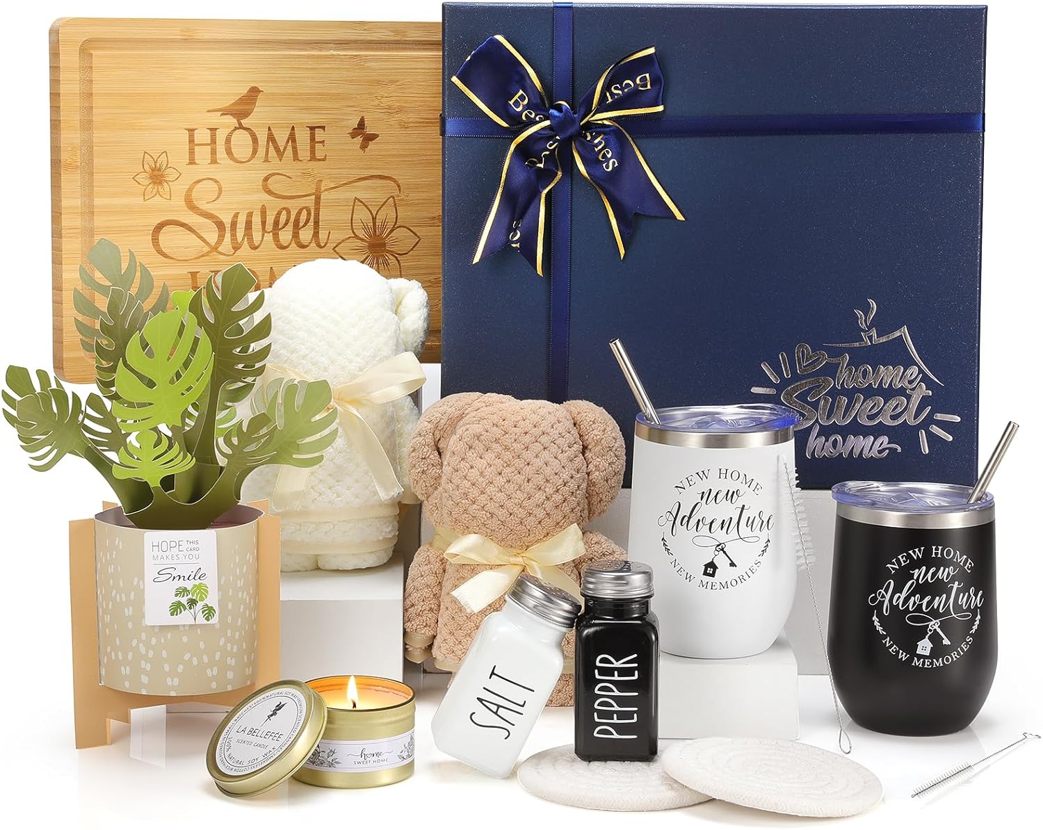 Housewarming Gifts Basket for New Home with Gift Box Packaging