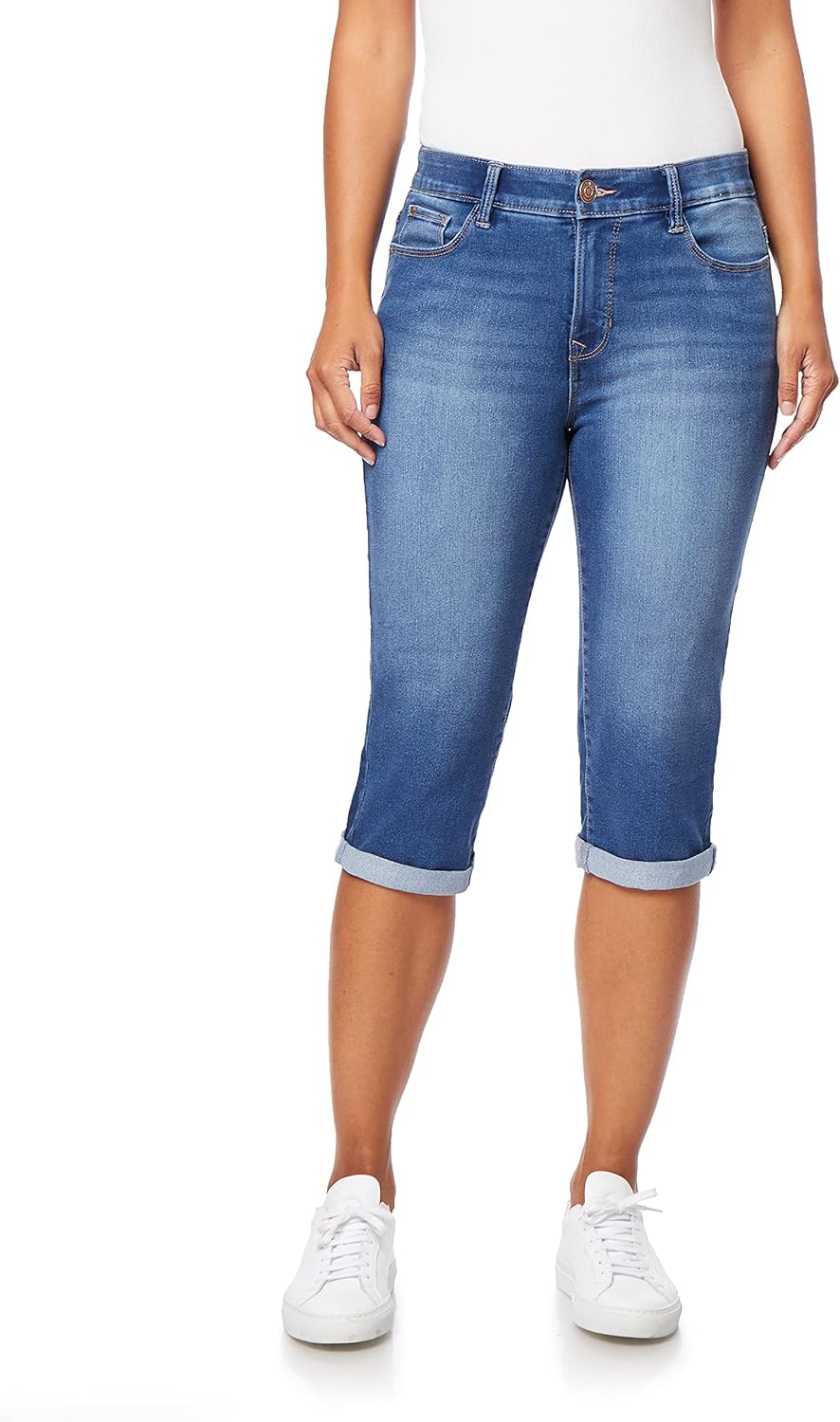 Angels Forever Young Women's 360 Sculpt 17in Capri for Comfort