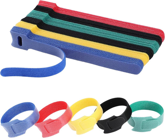 Organize Cords Easily with 120 Reusable Cable Ties!
