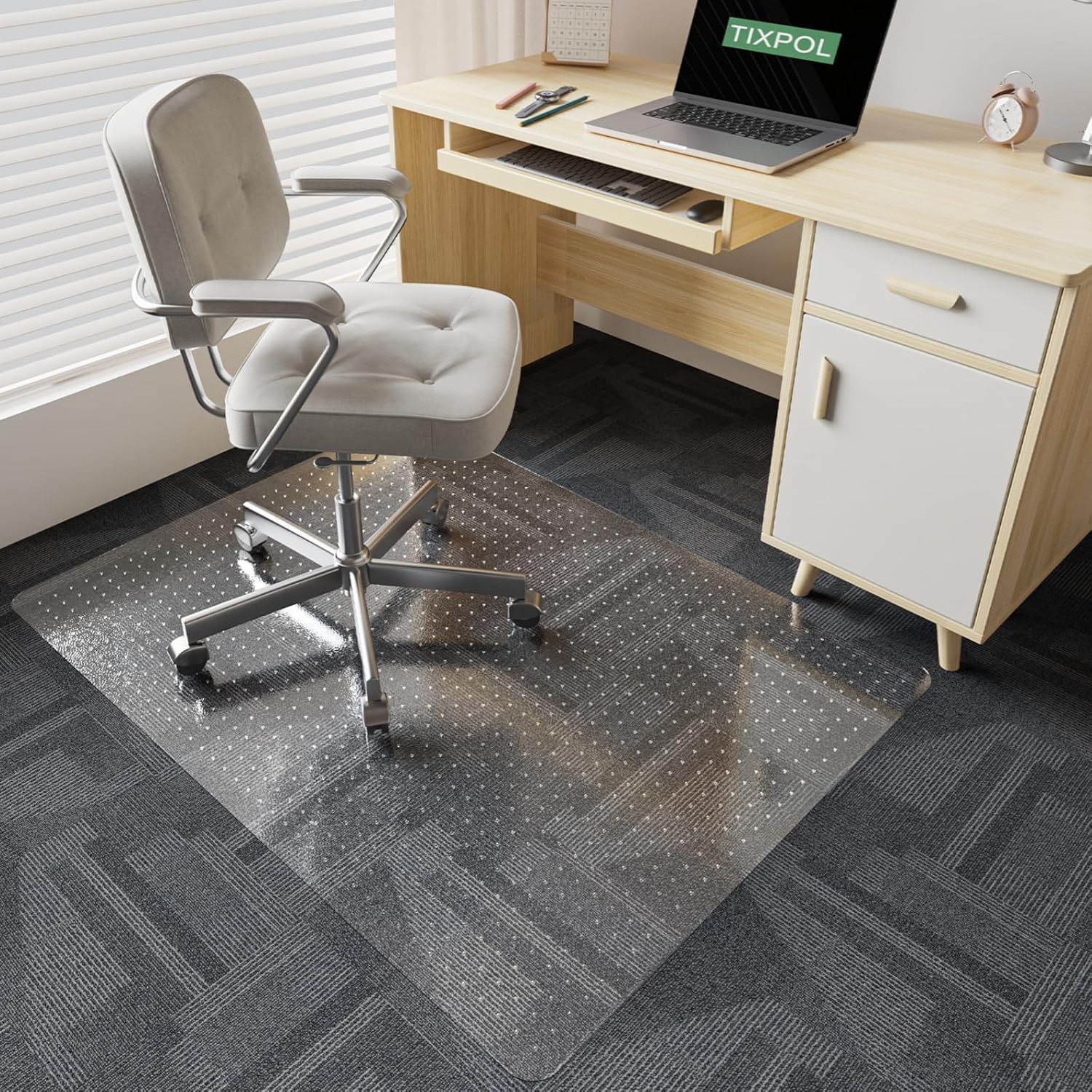 Chair Mat for Carpet - Durable 36in x 48in Protector for Office