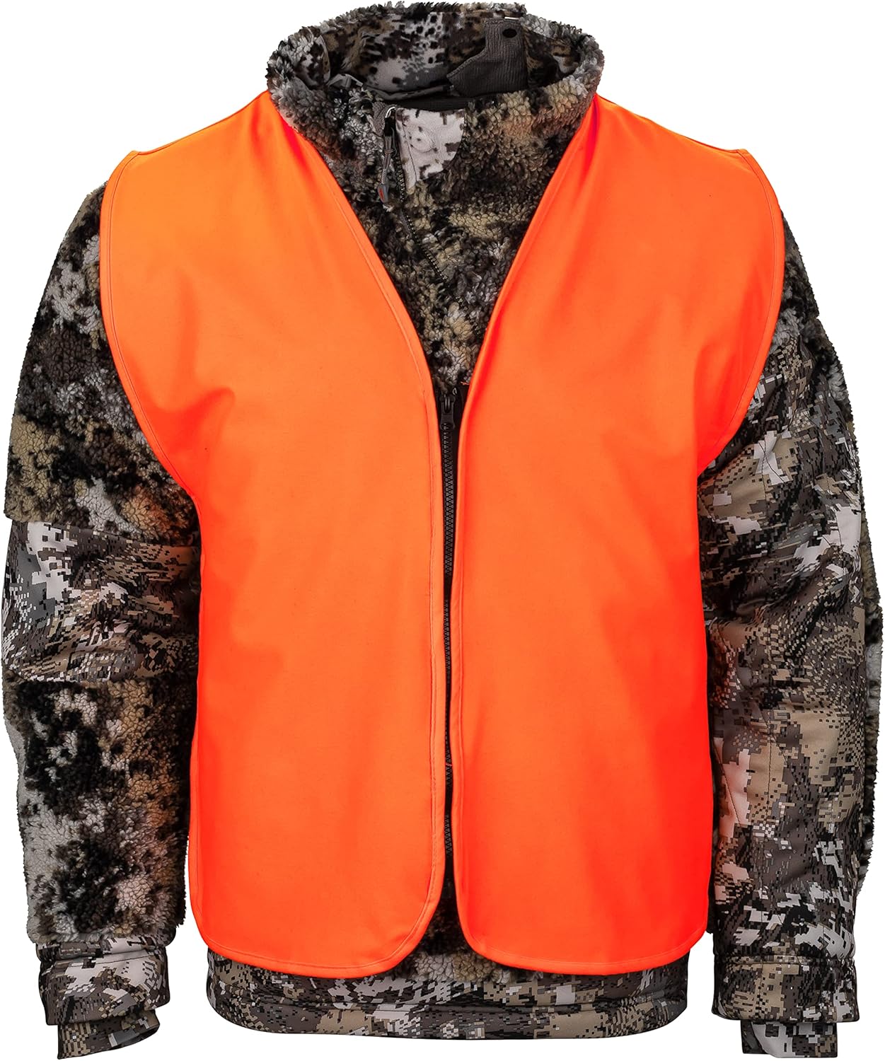 Klarny Orange Safety Vest - High Visibility & Waterproof Gear