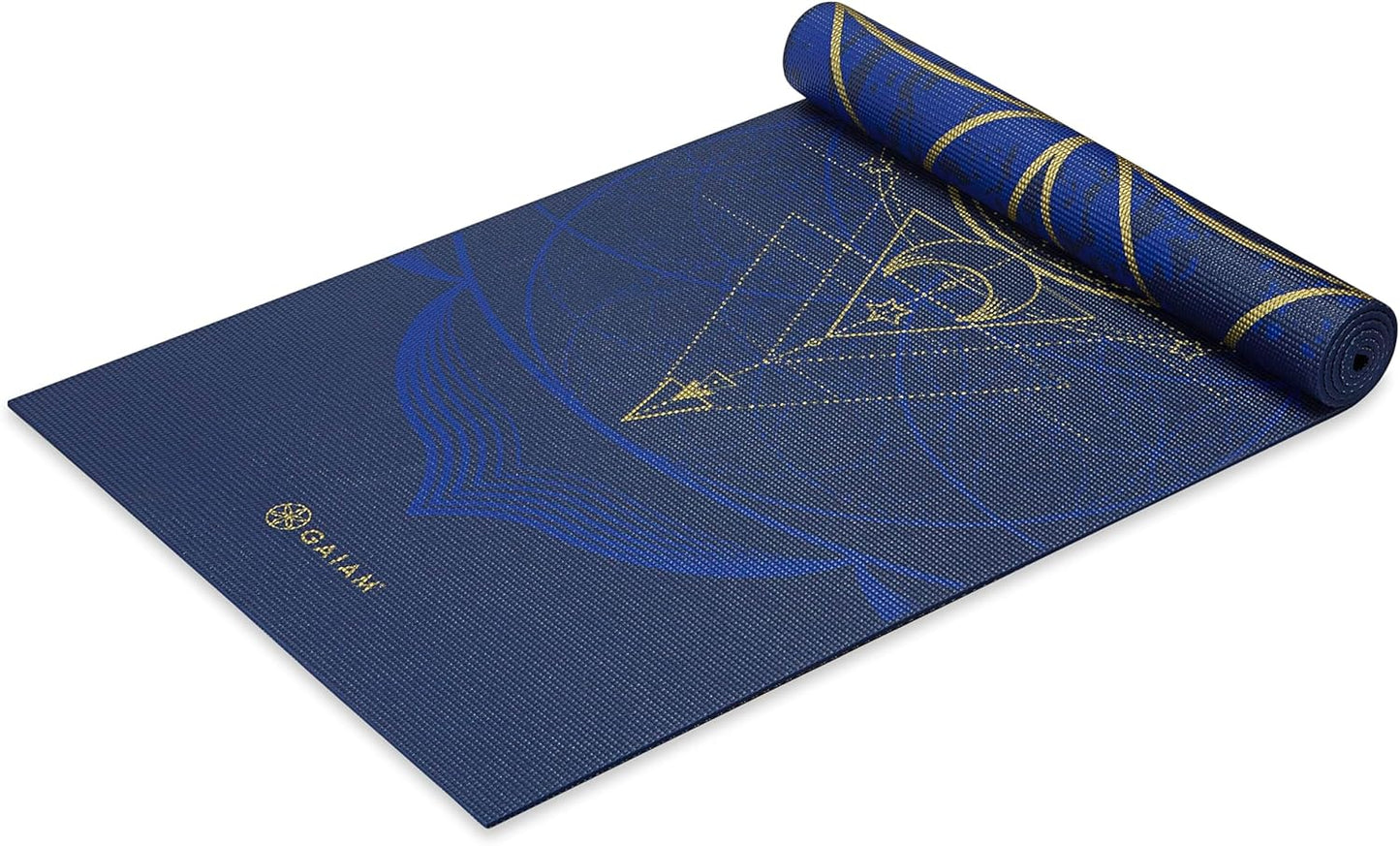 Gaiam Yoga Mat - Premium 6mm Extra Thick Non Slip Exercise Mat