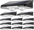 Solar Fence Lights Outdoor 12pack - 7 Colors & Long Runtime