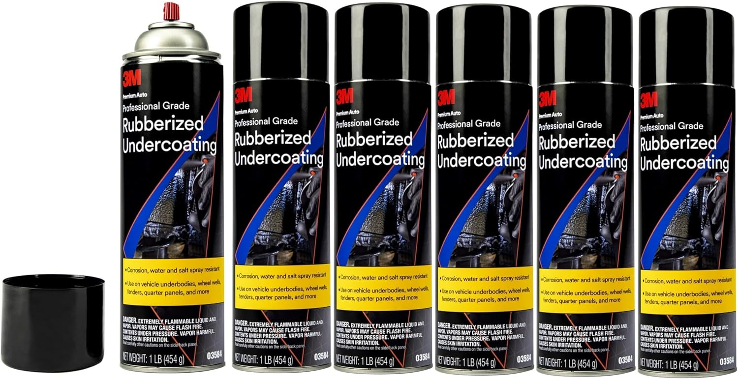 3M Professional Grade Rubberized Undercoating for Vehicles