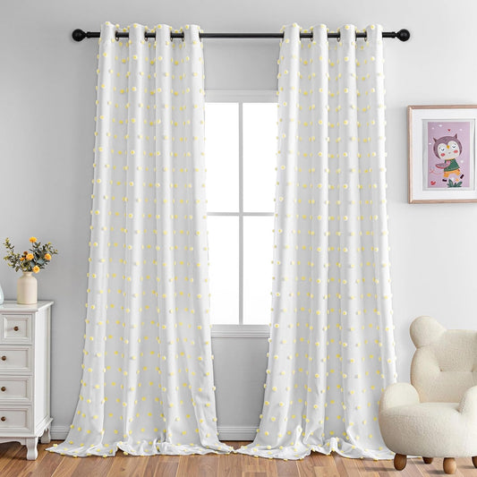 MYSKY HOME 100% Blackout Curtains for Kids Bedroom and More