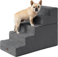 Dog Stairs for High Bed 25 in 5-Step Extra Wide - Stable Foam Pet
