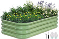 3-in-1 Modular Raised Garden Bed Kit - Adjustable Sizes for Backyards