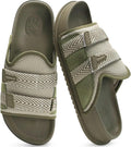 Mens Orthotic Sandals for Men - Ultra-soft Fabric Arch Support Slide