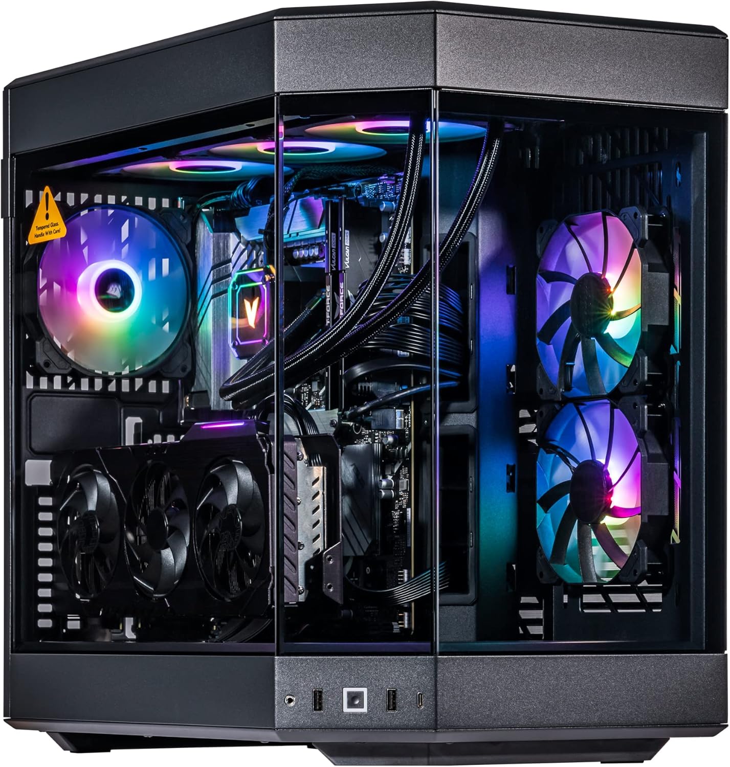 Velztorm Black Praetix Custom Built Y60 Gaming Desktop PC Review