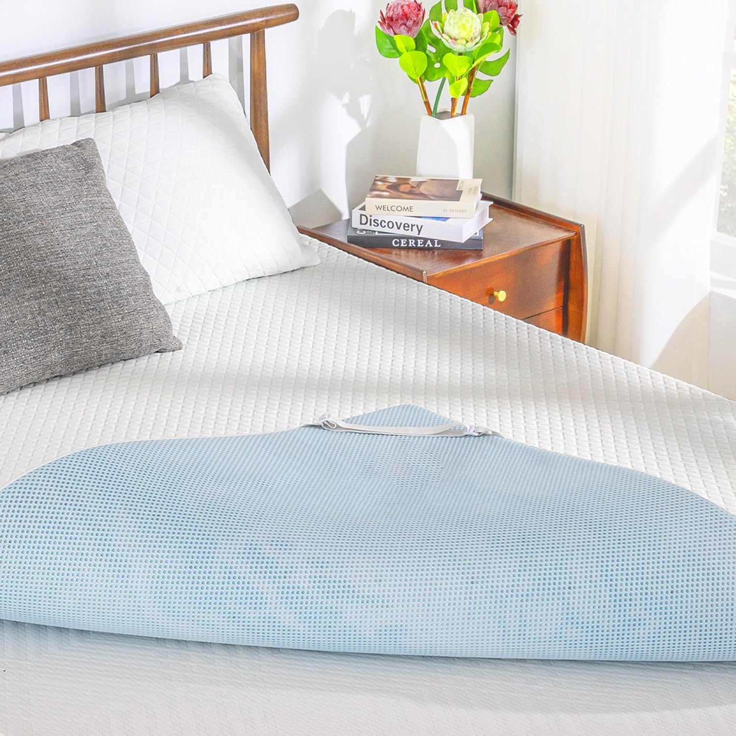 EGO Gel Memory Foam Mattress Topper for Ultimate Comfort