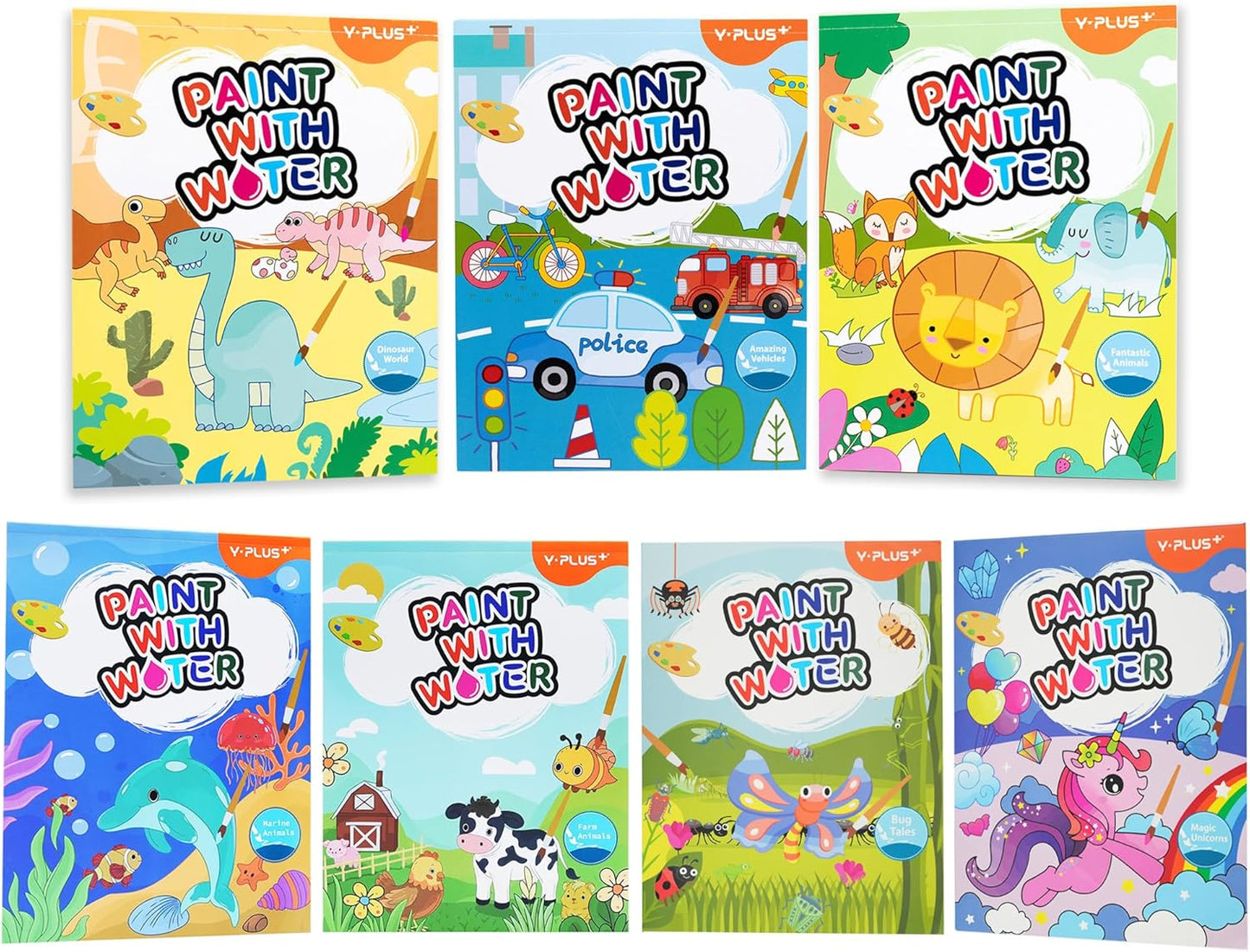 YPLUS Paint with Water Books for Toddlers - Creative Fun