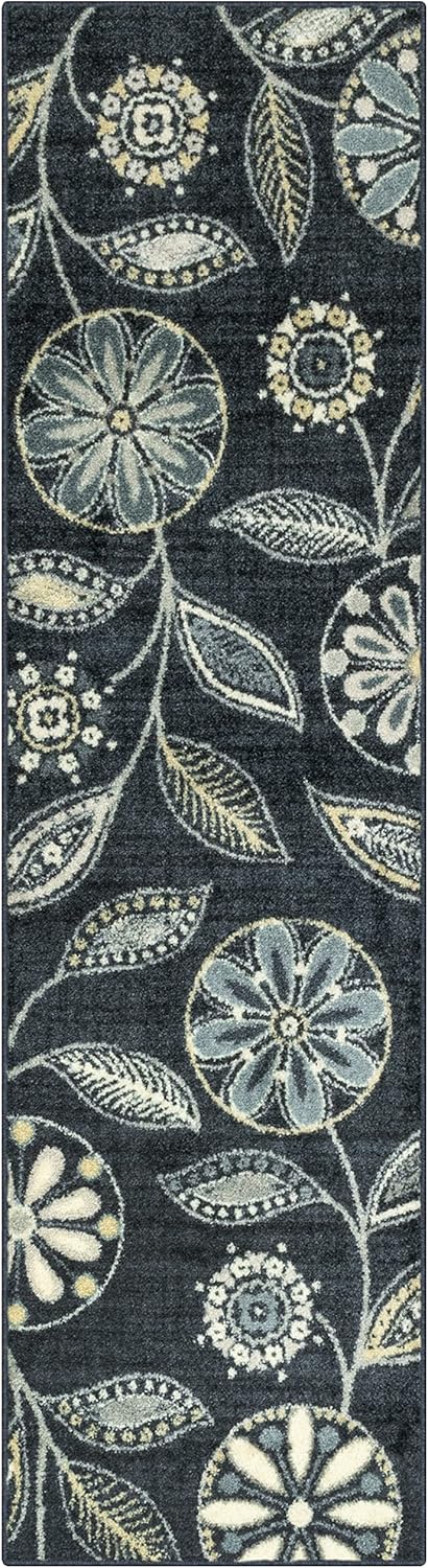 Maples Rugs Reggie Floral Runner Rug - Vibrant Bohemian Design