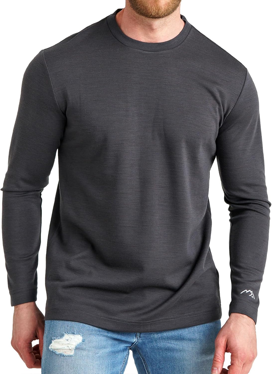 Merino Wool Base Layer Mens - 100% Merino Wool Thermal Shirts