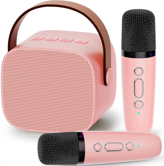 Kingci Mini Karaoke Machine - Perfect Family Fun!