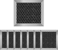 Fresh Air Guaranteed: 8Pcs 5.35 x 5.03 Microwave Charcoal Filter Replacement