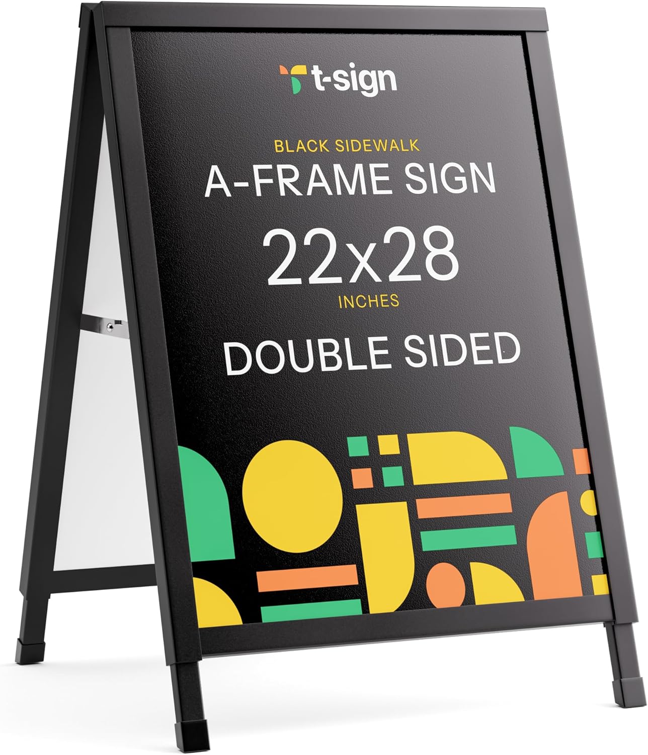 T-SIGN Outdoor A-Frame Sidewalk Sign for Effective Advertising