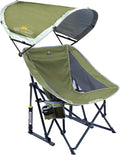 Pod Rocker Outdoor Rocking Chair with SunShade Canopy - Portable