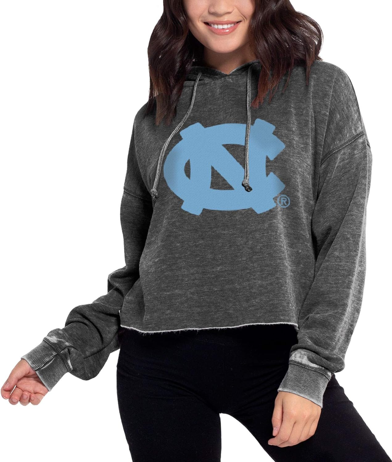 Chicka-D Women's Campus Cropped Hoodie for Stylish Comfort