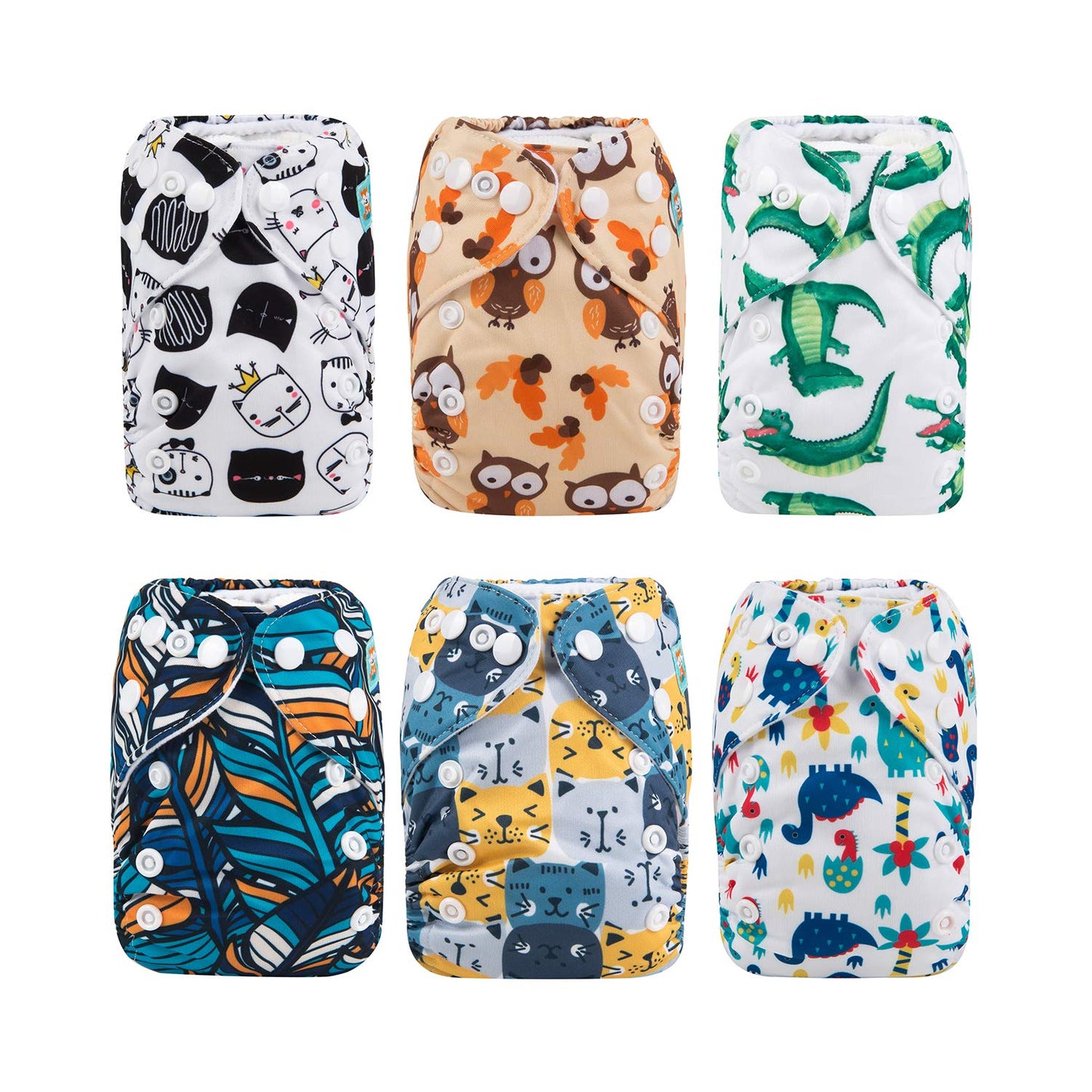 ALVABABY Newborn Cloth Diapers: Snug Fit for Preemie!