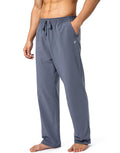 Pudolla Men's Cotton Yoga Sweatpants - Comfortable (Style YTNW)