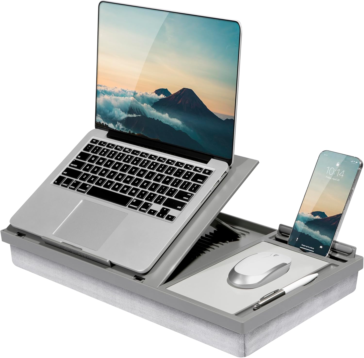 Adjustable Angles Lap Desk for 15.6 Laptops - LapGear