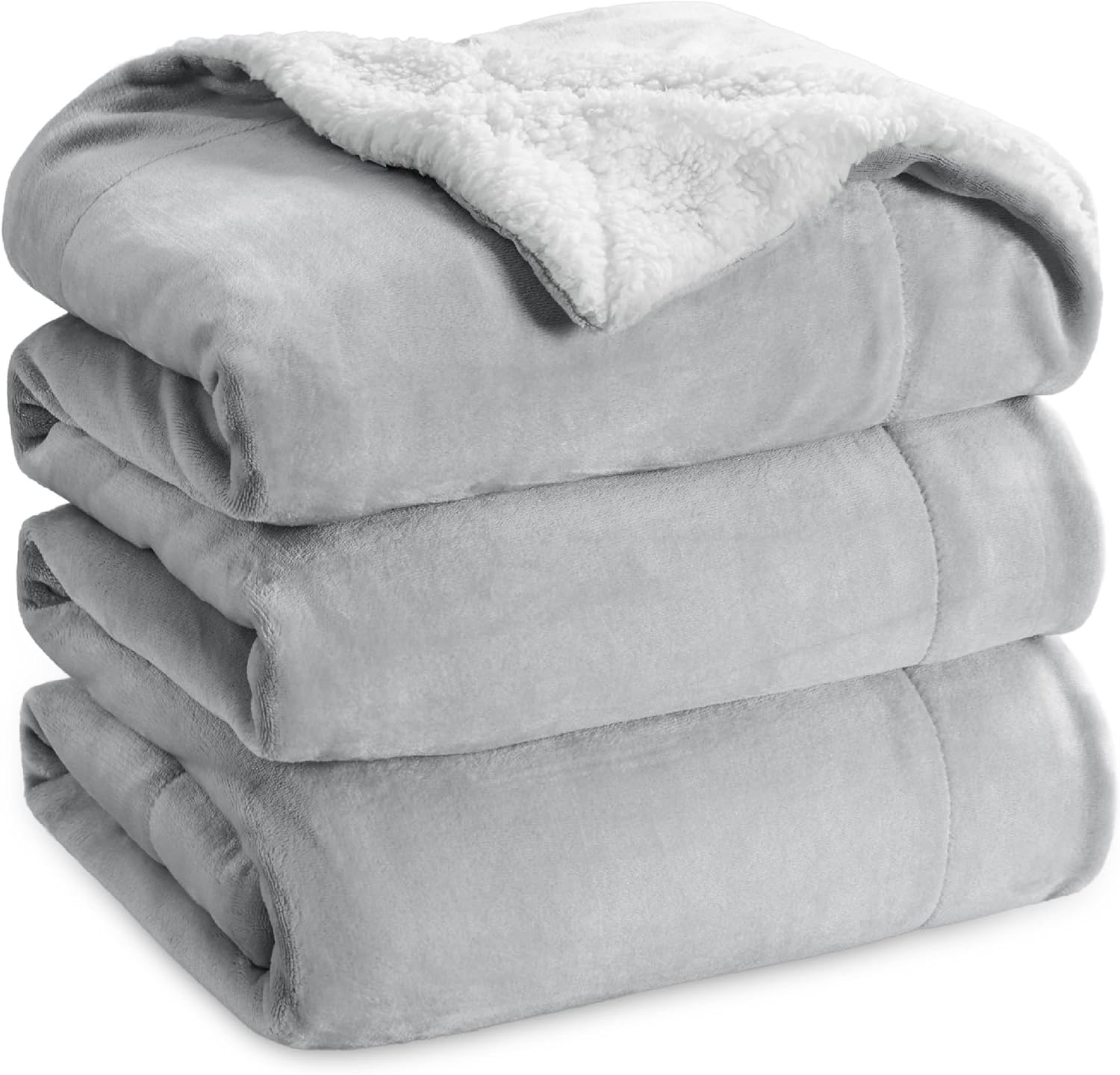 Bedsure GentleSoft Sherpa Fleece Blanket for Cozy Comfort