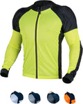 Mesh Armored Motorcycle Shirt - CE Level 2 Protection for Summer PEACE