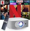 Netflix Licensed 1080P 4K Mini Projector by Salange - Ultimate Outdoor Viewing