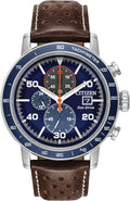 Citizen Eco-Drive Weekender Brycen Chronograph Watch - Sporty Classic