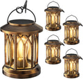 WdtPro Solar Lanterns for Outdoor Garden and Patio Lighting Decor