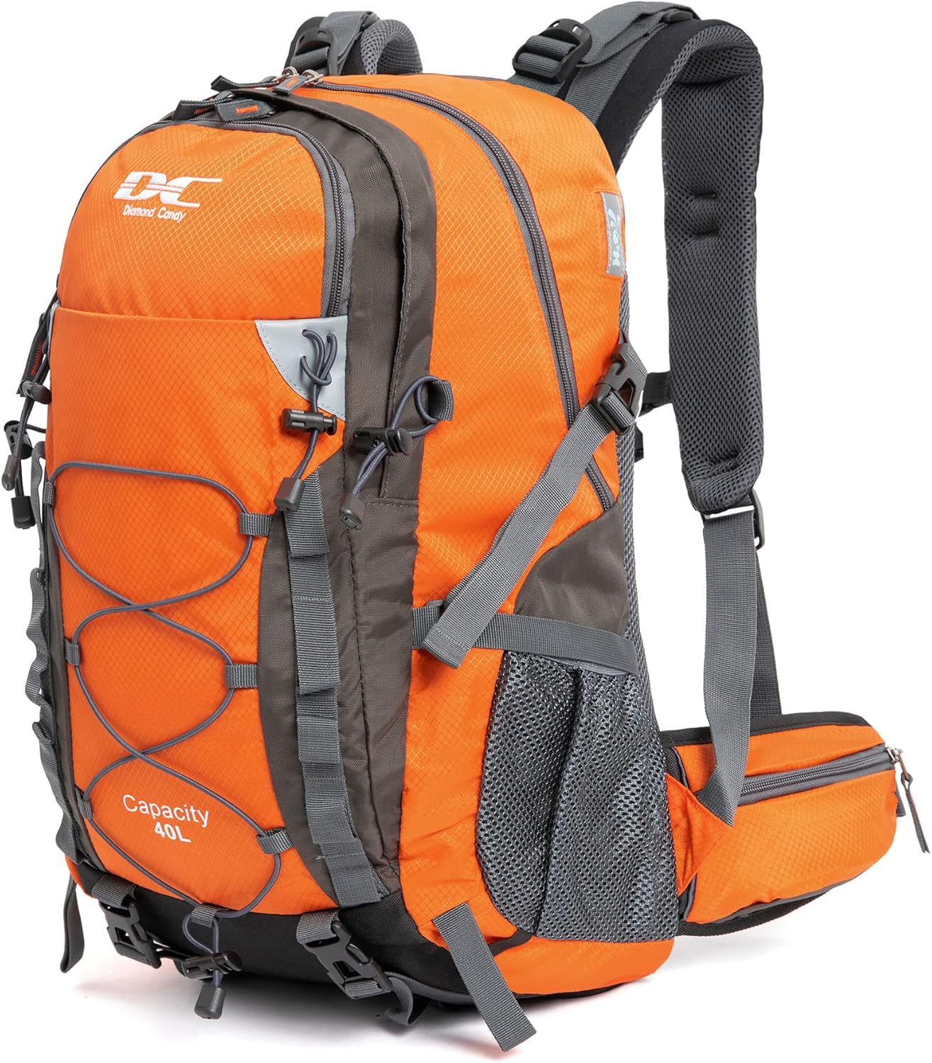 Diamond Candy Waterproof Hiking Backpack for Travel and Camping