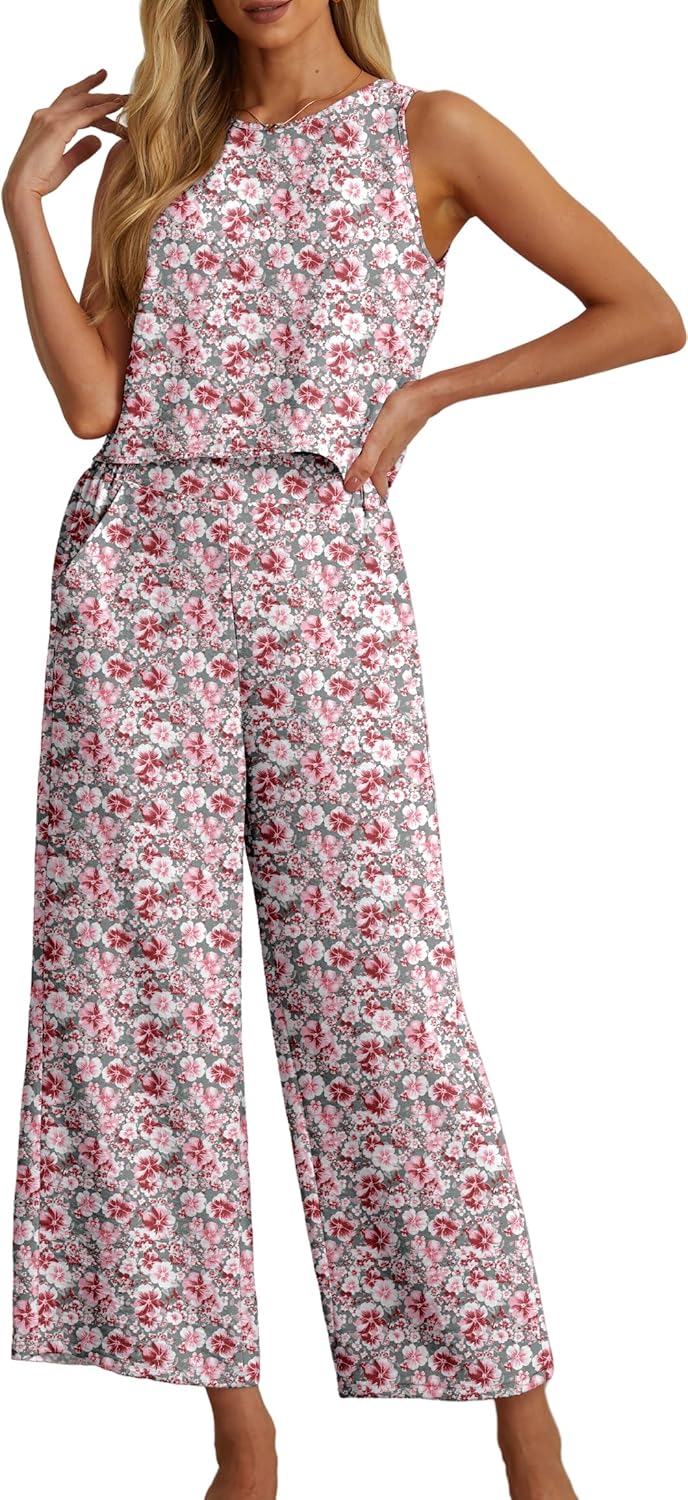 IWOLLENCE Women's Summer 2 Piece Outfit Set for Vibrant Style