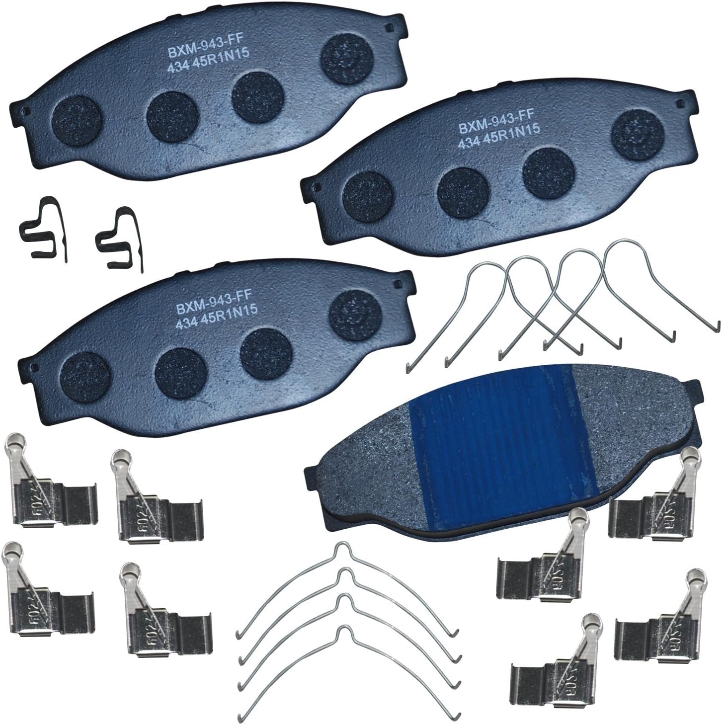 Bendix Premium SBM434 Semi-Metallic Brake Pads for Toyota