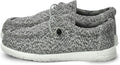 Kids Elastic Lace Loafers Canvas Shoes for Boys & Girls - Comfortable