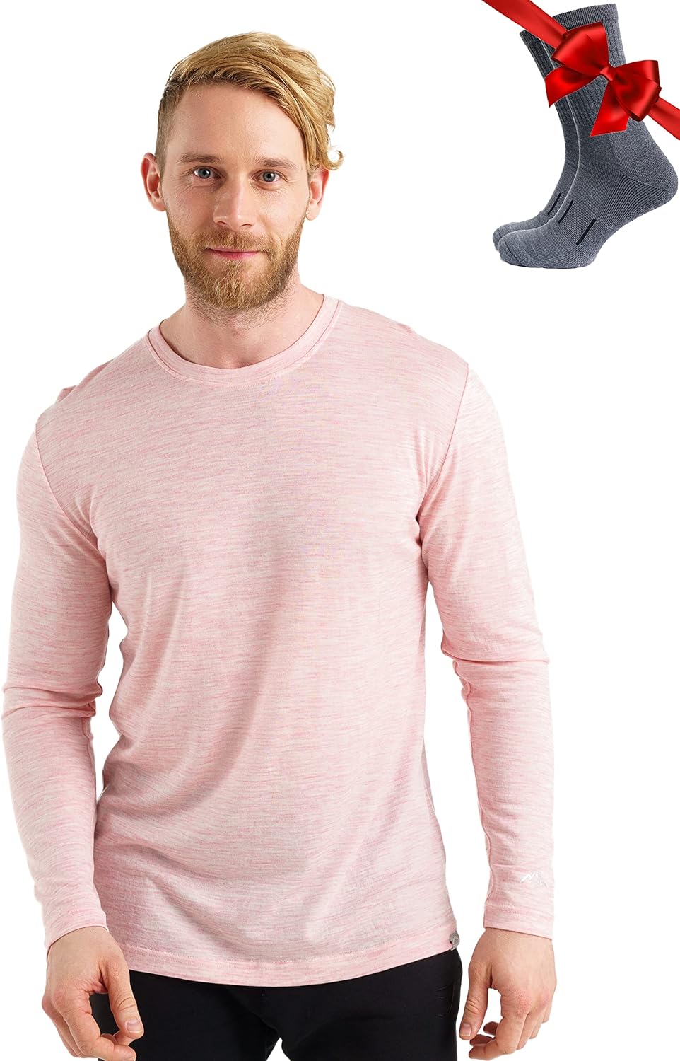 Merino Wool Base Layer for Men - Comfortable Thermal Shirts