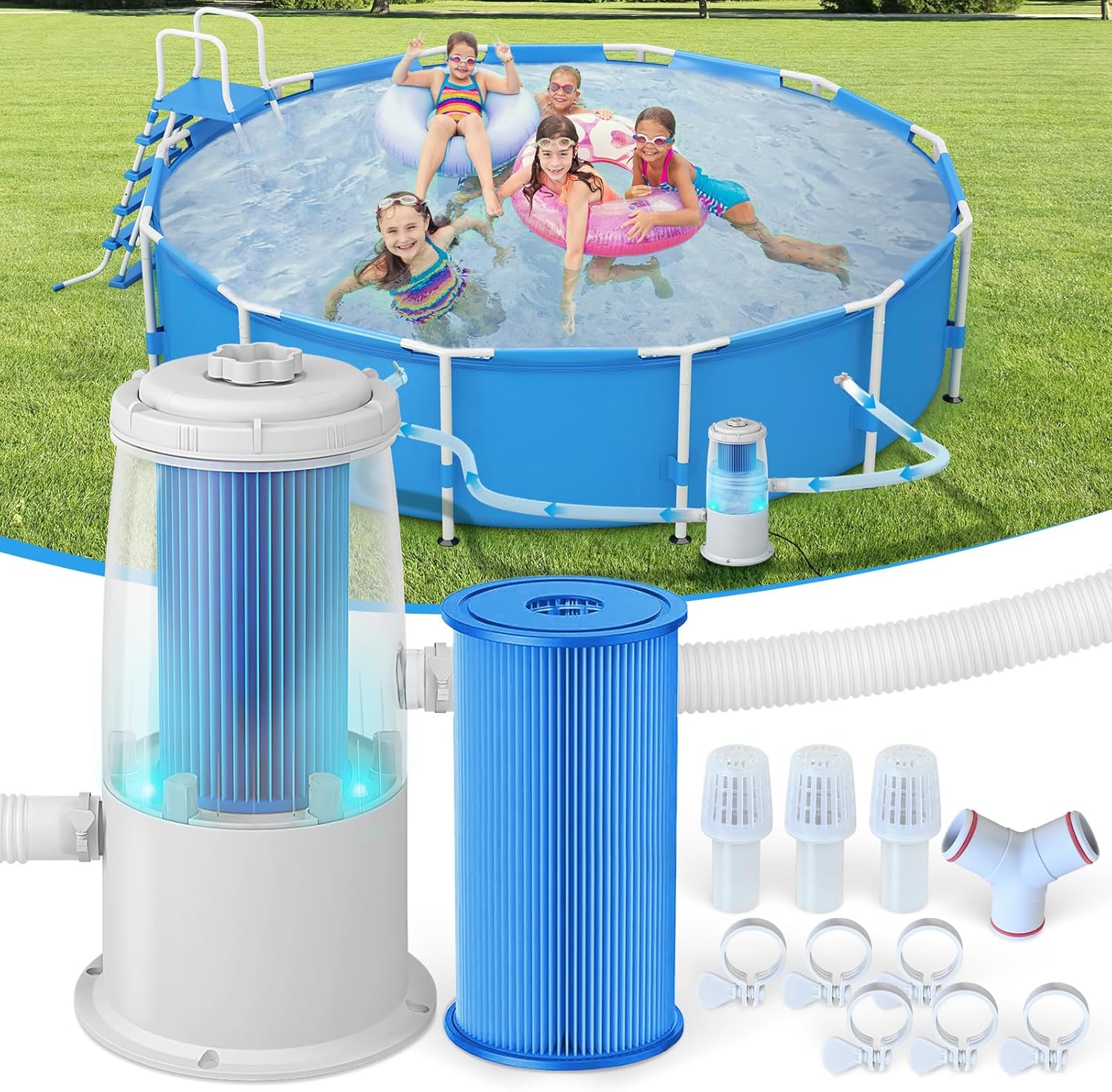 1000 GPH Pool Filter Pump for Above Ground Pools by Pavel