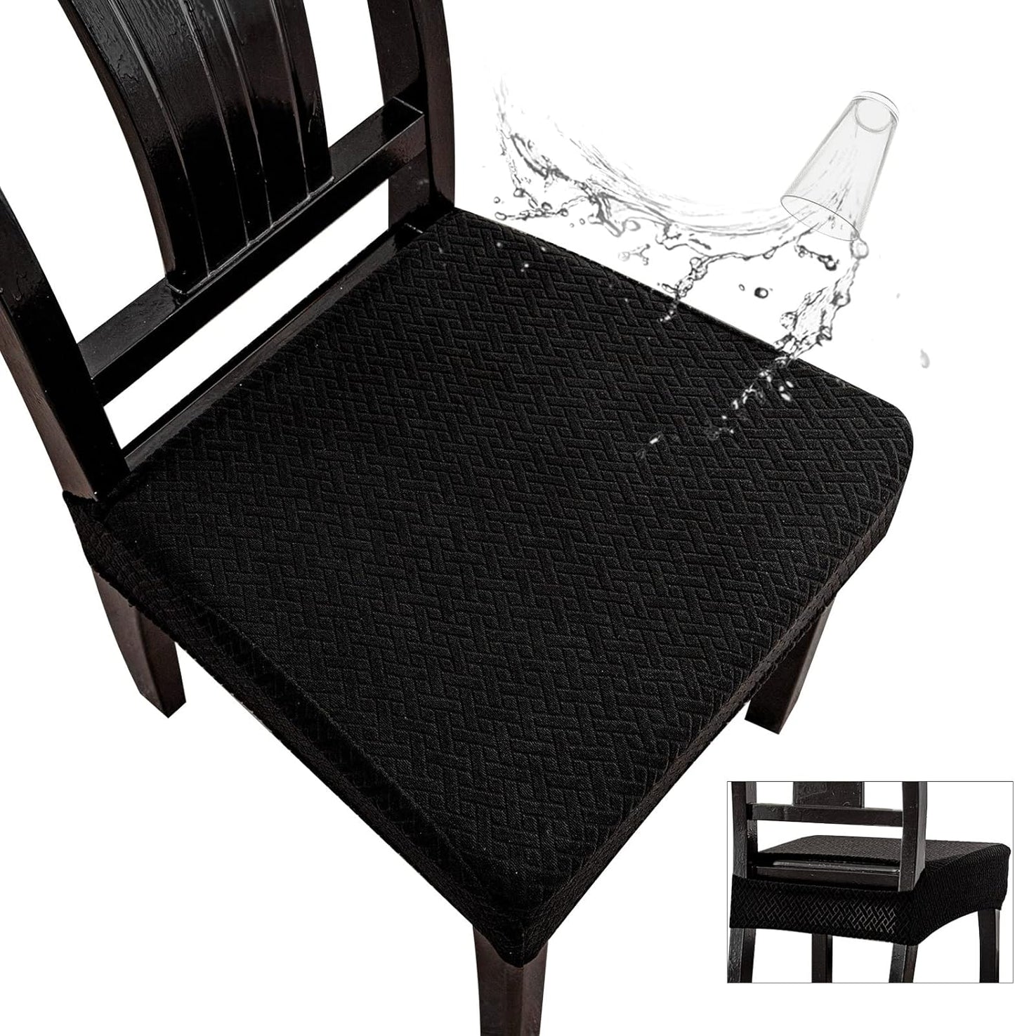 Genina Waterproof Dining Chair Covers for Stylish Protection