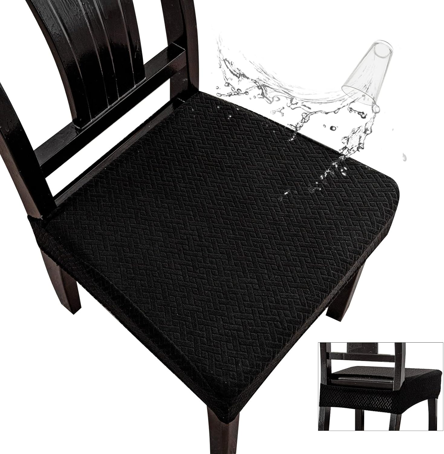 Genina Waterproof Dining Chair Covers for Stylish Protection