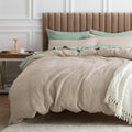 Waffle Comforter Set Twin - Khaki Soft All-Season Comforter