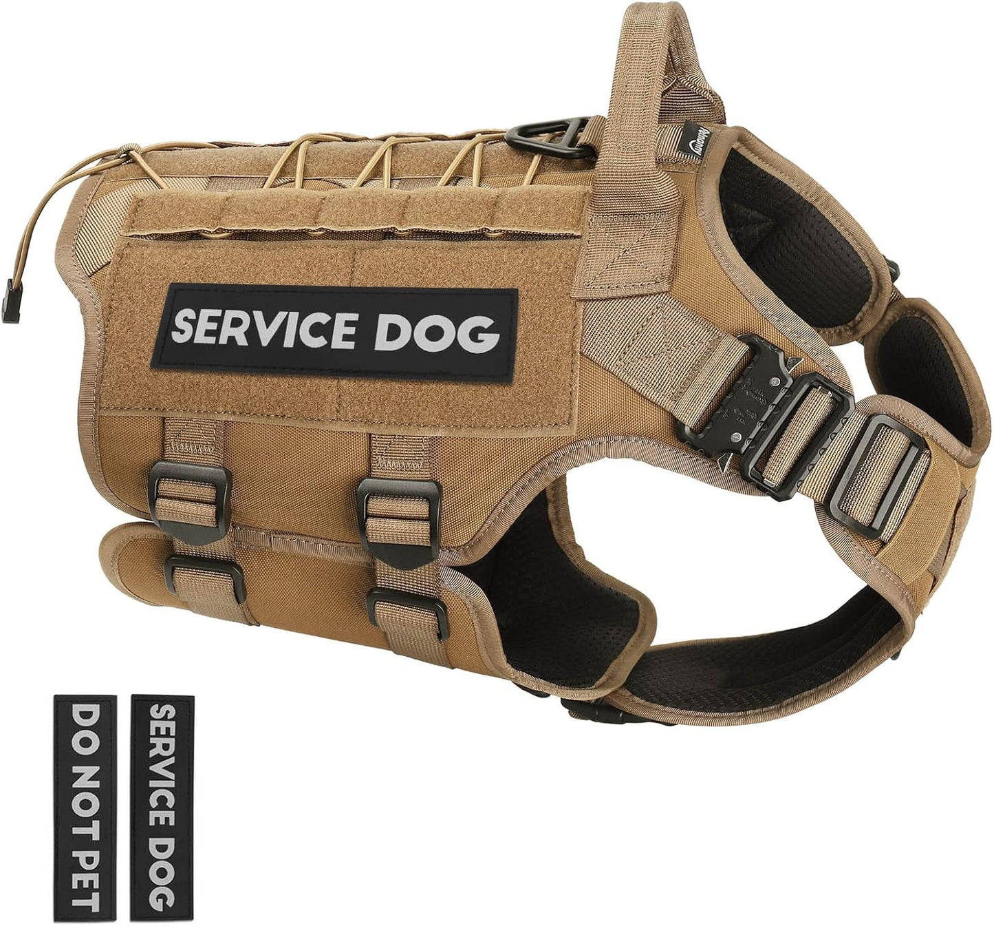 PETNANNY Tactical Service Dog Vest for Training & Hunting Use
