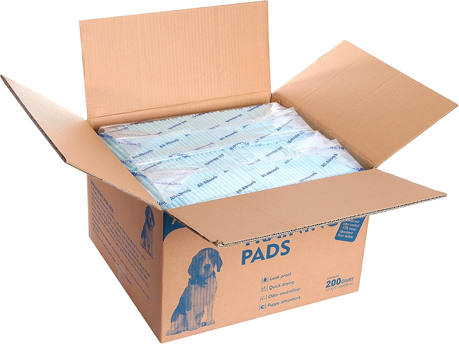 HONEY CARE All-Absorb A07 Training Pads for Puppies and Dogs