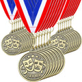 2 in Gold Medals 30 Pack for Awards and Competitions - Durable Value