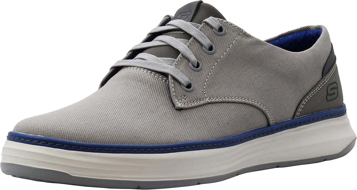 Skechers Men's Moreno-Ederson Canvas Oxford Shoe Review