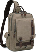 mygreen Canvas Cross Body Messenger Bag - Durable Travel Sling