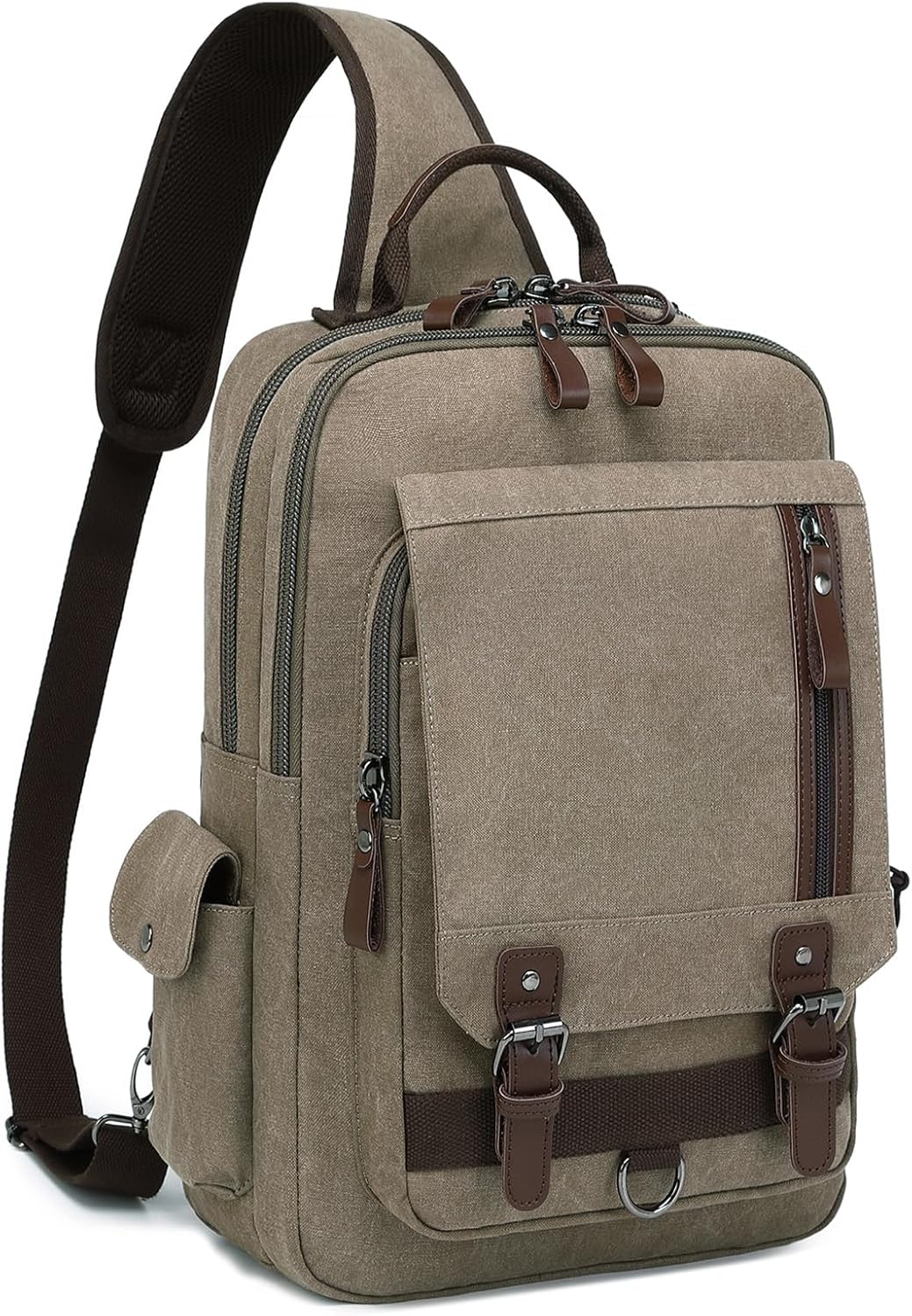 Canvas Cross Body Messenger Bag for Travel and Daily Use