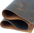 Toprank Full Grain Crazy Horse Leather Sheet 24in x 12in Tan