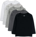 HonestBaby 5-Pack Long Sleeve T Shirts 100% Organic Cotton - Soft use
